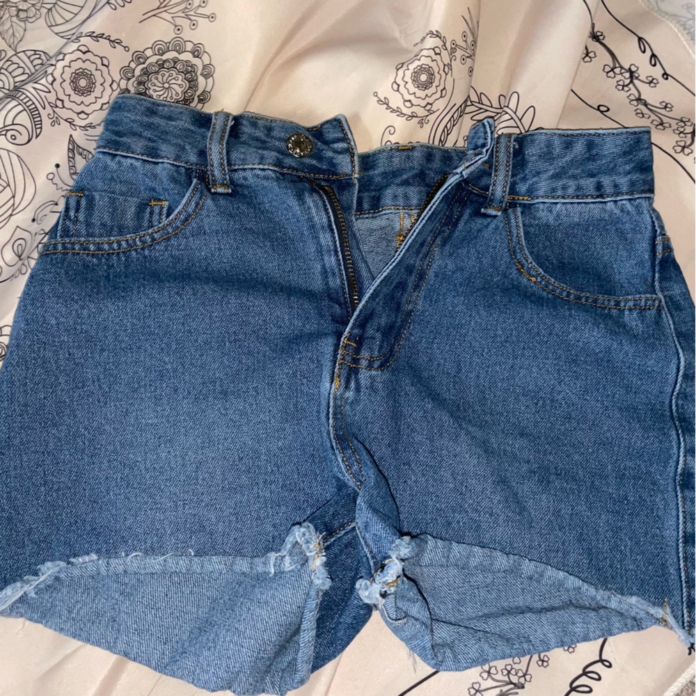 Petite XXS Shein denim shorts